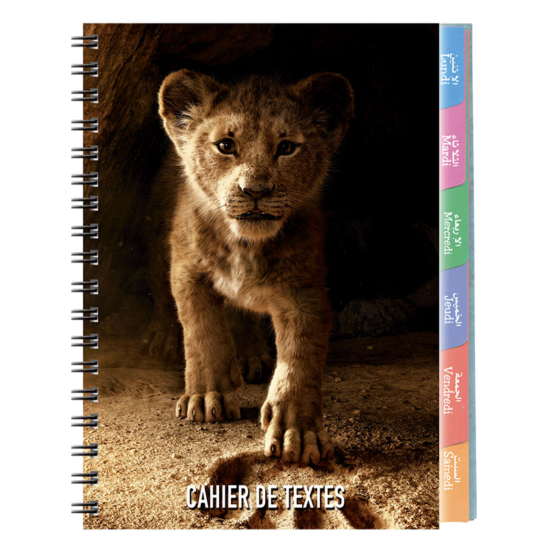 Cahier De texte YAMAMA DISNEY 94 Pages 90Gr 17X22 cm - Image 5