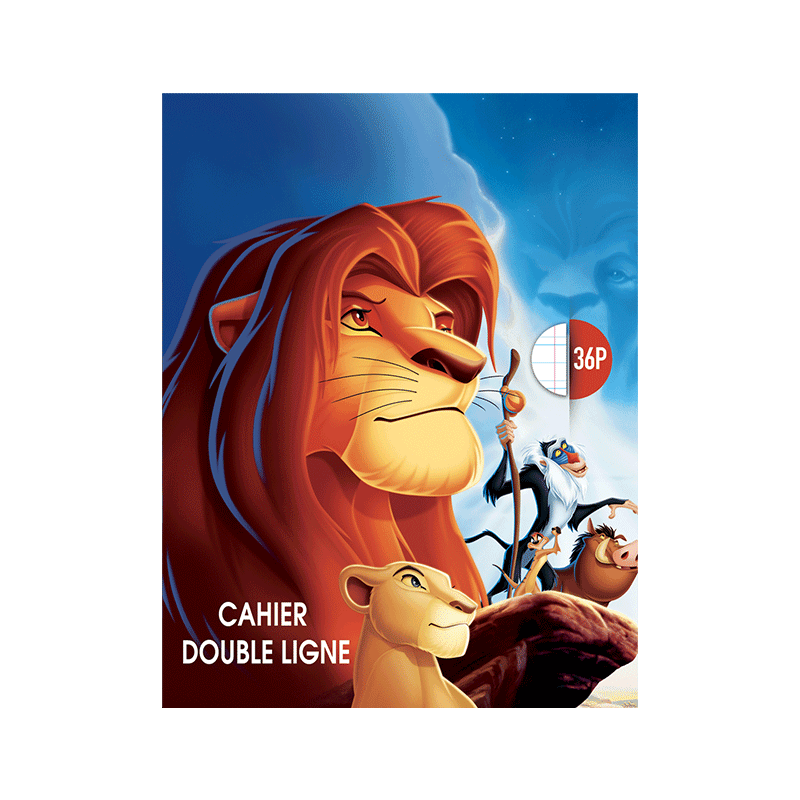 Cahier Double Ligne YAMAMA DISNEY 80Gr - Image 7