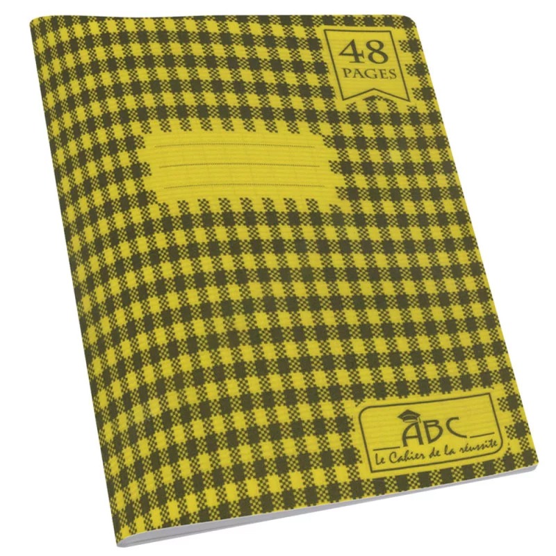Cahier Super ABC 48 Pages 60Gr JAUNE