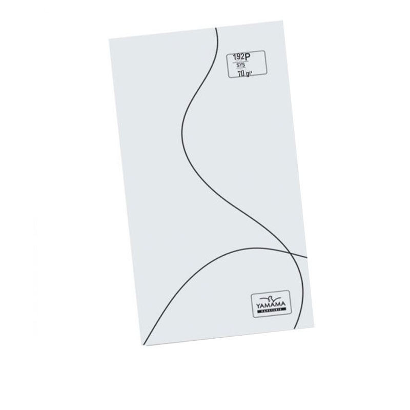  Cahier Piquée YAMAMA 192 Pages UNI SYS BMV 17x22cm 70Gr- BLanc Transparent 