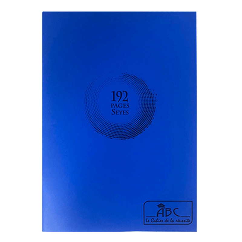 Cahier Piqure ABC 192 Pages  Séyès 21x29.7 cm