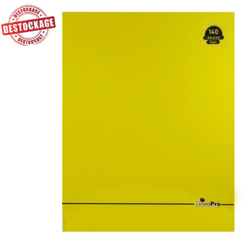 Cahier Piqûre OMEGA 140 Pages 70g avec Couverture Polypropylène - Assortis