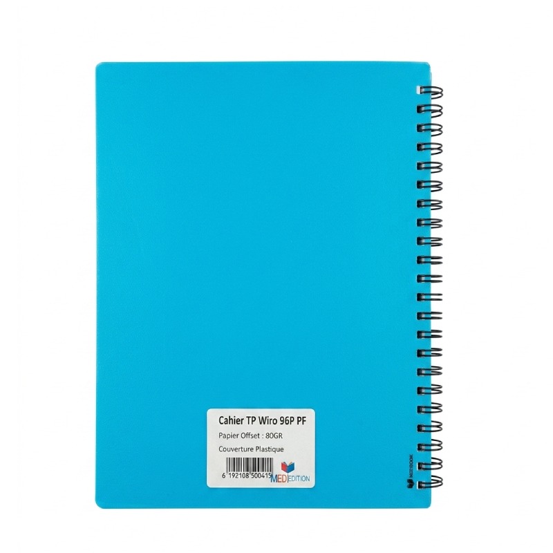Cahier TP Wiro KO 96p Feuilles 80g - 8500415 - Image 2