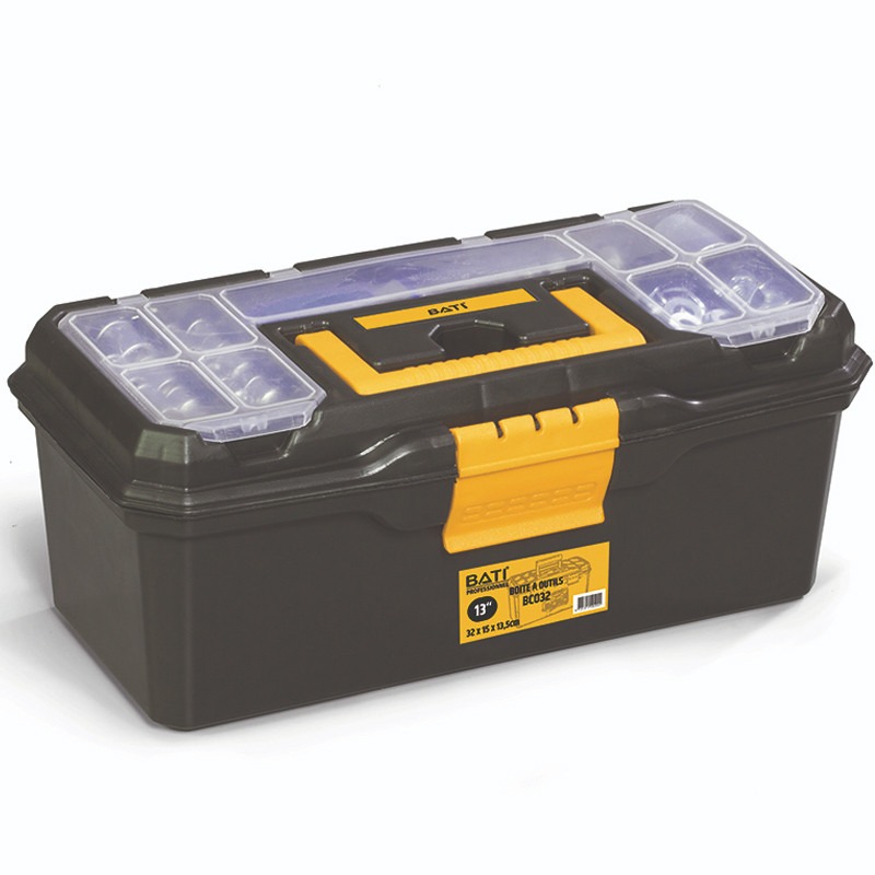 Caisse À Outils PL 13/32 BATI - Noir