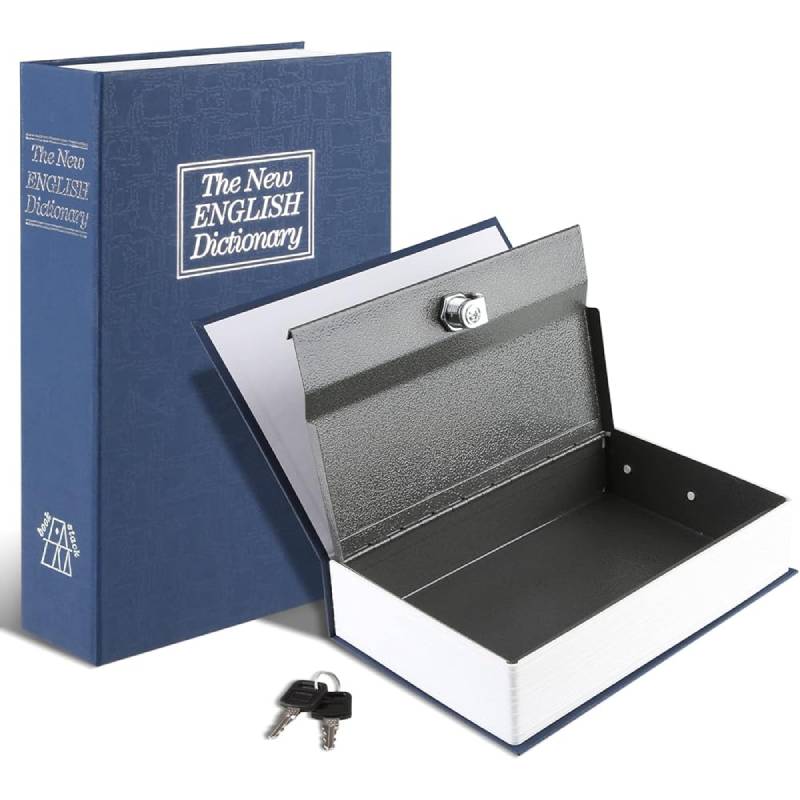 Caisse Home Safe 265 x 200 x 65mm Bleu