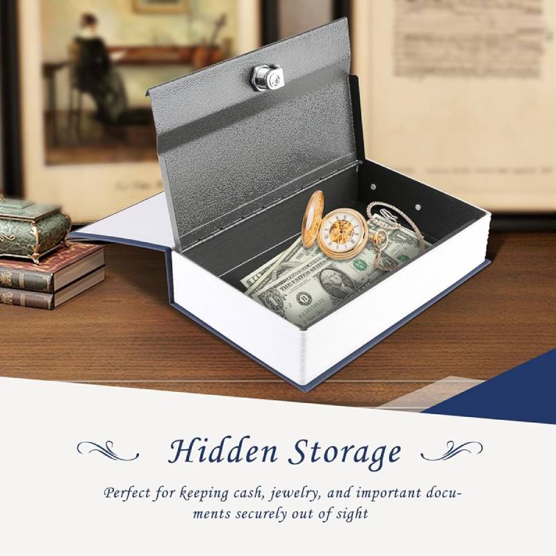 Caisse Home Safe 265 x 200 x 65mm Bleu - Image 4