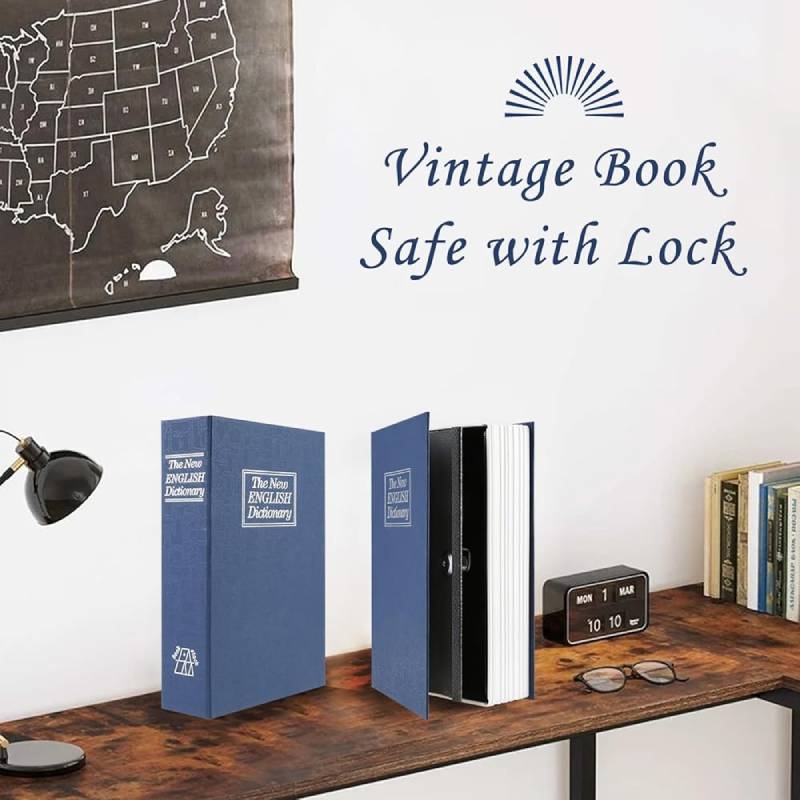 Caisse Home Safe 265 x 200 x 65mm Bleu - Image 2