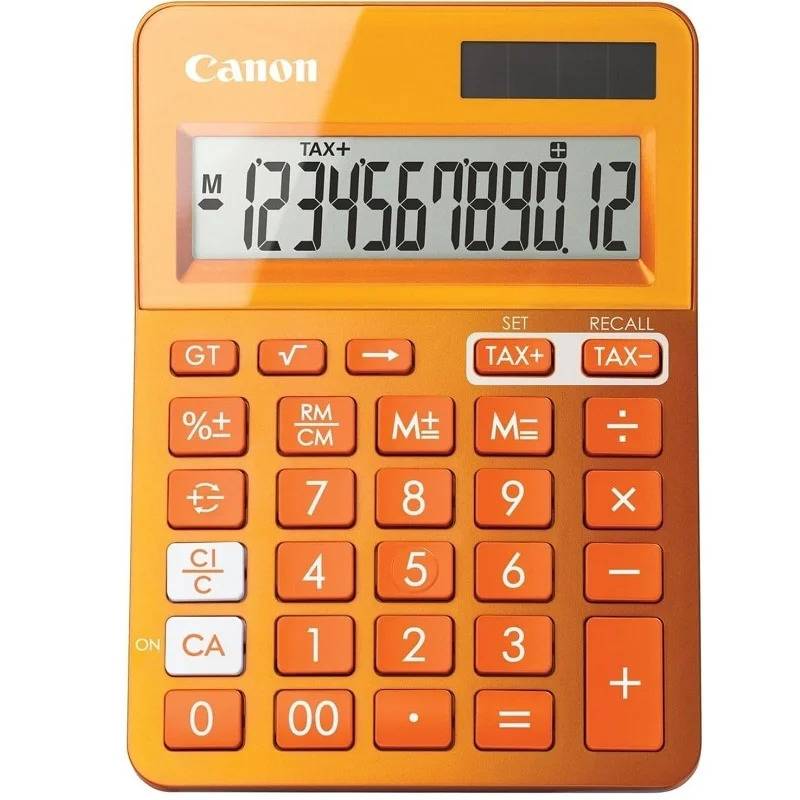 Calculatrice De Bureau CANON LS-123K-MOR - Orange 