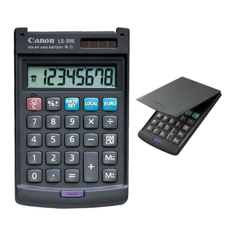 CALCULATRICE DE BUREAU CANON LS-39E-DBL - Gris foncé - Image 2