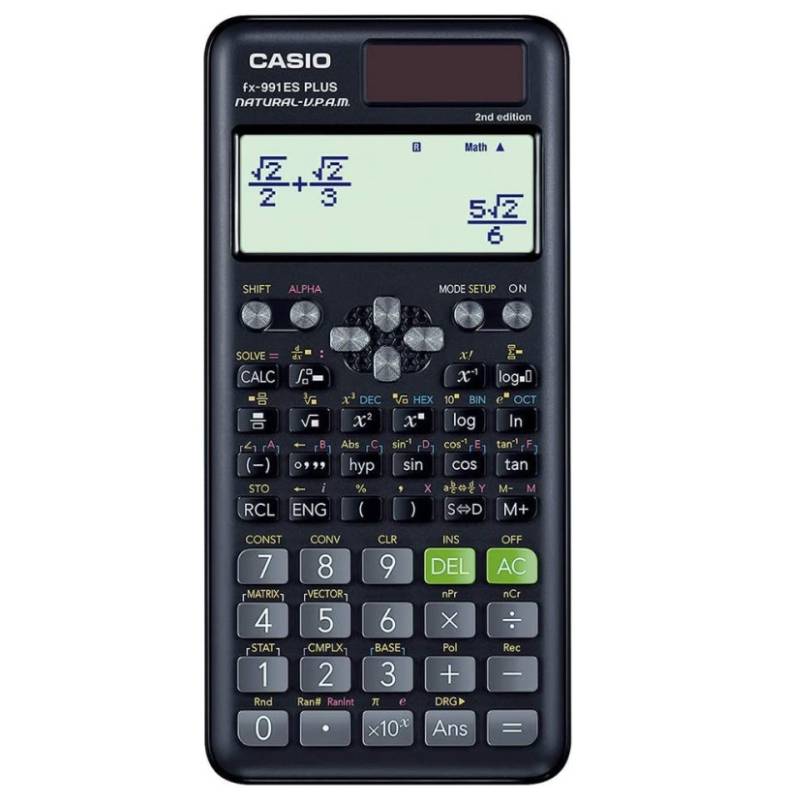 Calculatrice Scientifique CASIO FX-991ESPLUS-V2 - Noir - Image 2