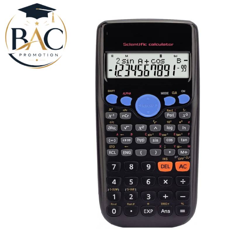 Calculatrice Scientifique FABY FA-82M  - Noir