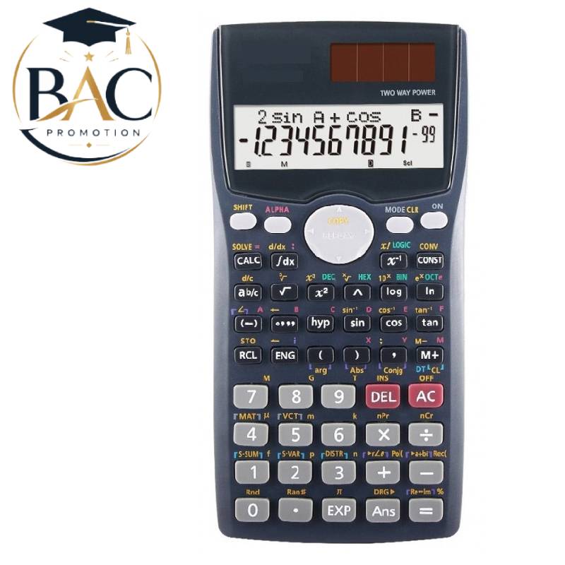 Calculatrice Scientifique FABY FA-991- Gris