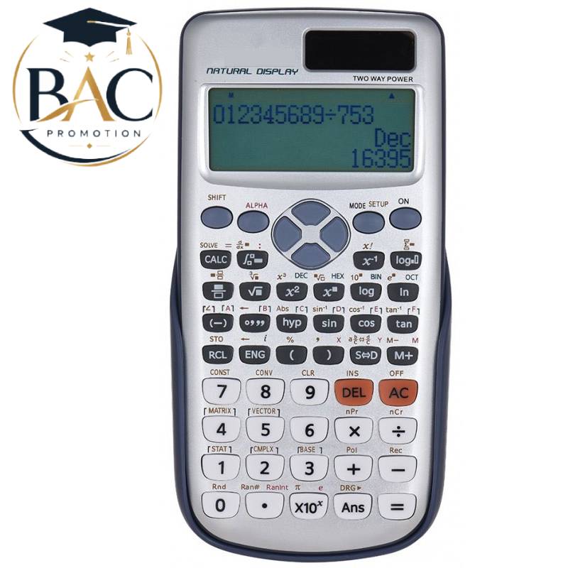 Calculatrice Scientifique FABY FA-991ES - Gris