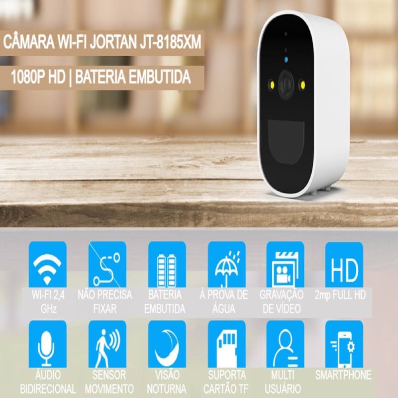 Caméra De Surveillance jortan WIFI IP 3MP JT-8185XM - Image 2
