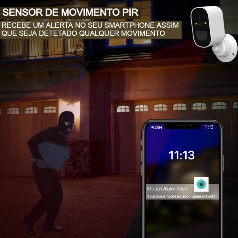 Caméra De Surveillance jortan WIFI IP 3MP JT-8185XM - Image 5