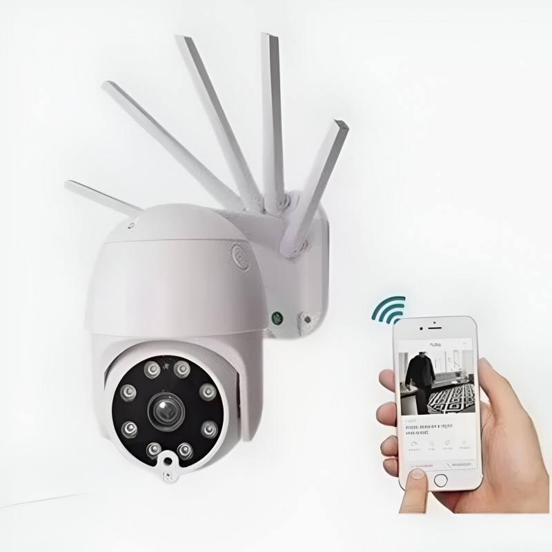 Caméra de surveillance EXTERNE Jortan 2MP avec 5 antennes JT-8173QP - Image 3