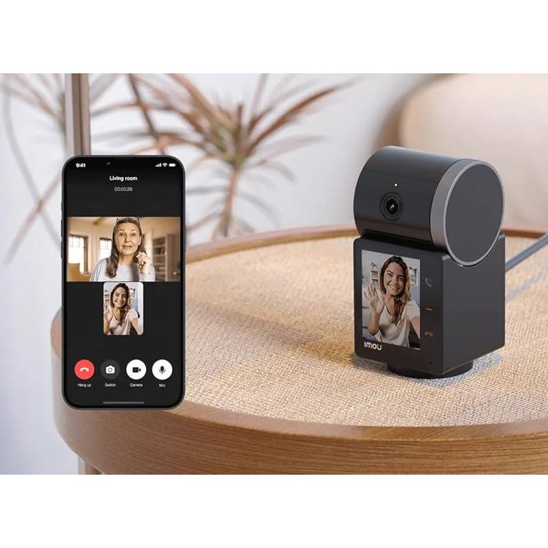 Caméra De Surveillance Interne sans fil IMOU Rex VT 5MP - Noir - Image 4