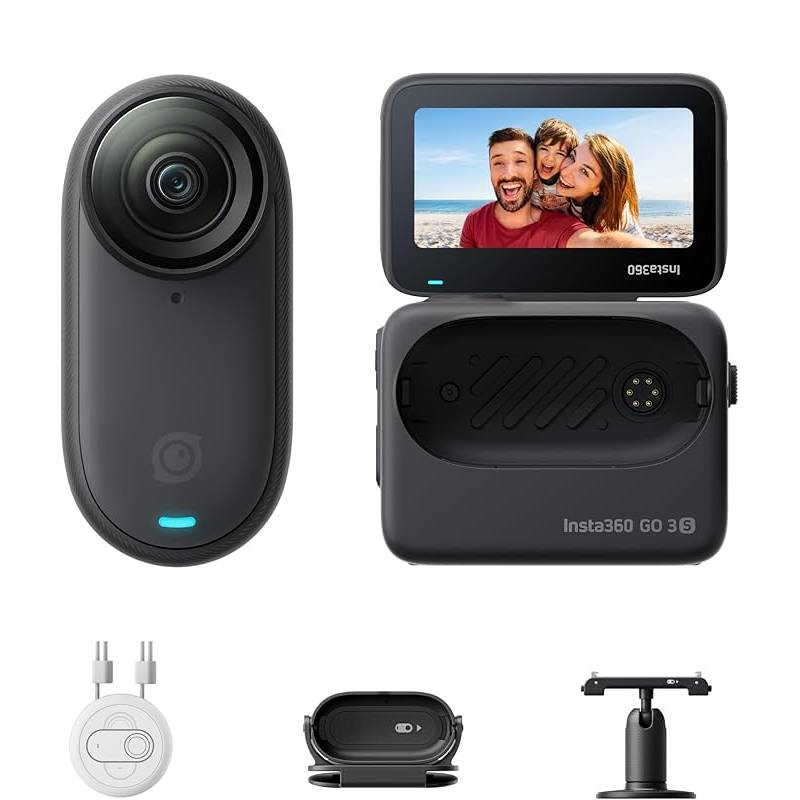 Caméra d’action Insta360 GO 3S Ultra-Compacte Vidéo 4K - Noir - Image 6