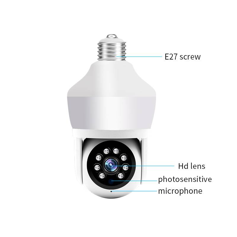Caméra de Surveillance Intérieure D211 Ampoule 3MP SMART E27 - Image 2