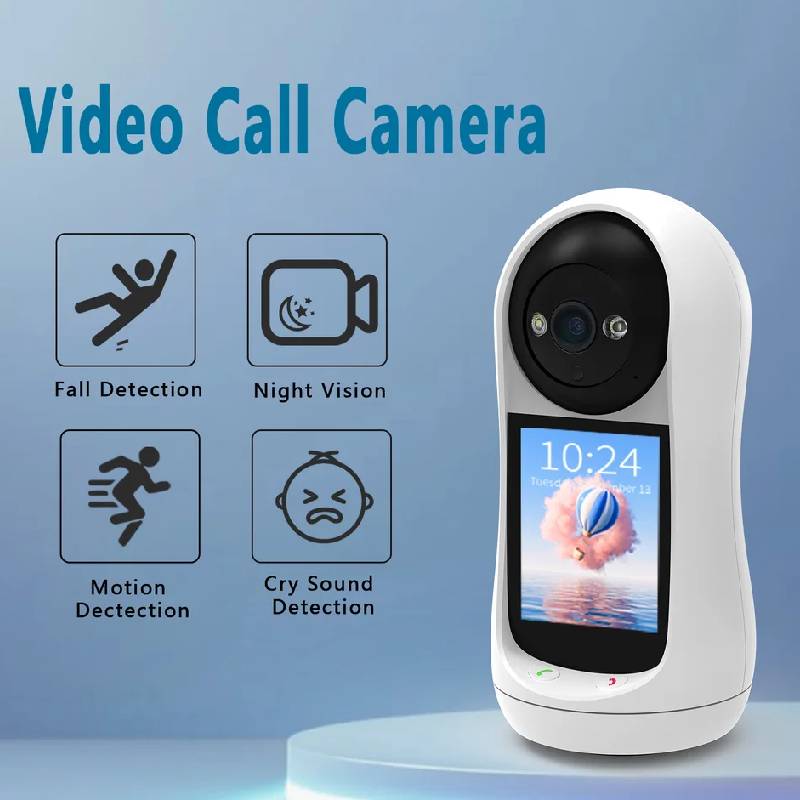 Caméra de Surveillance Intérieure V5 WiFi Smart 5MP - Blanc - Image 3