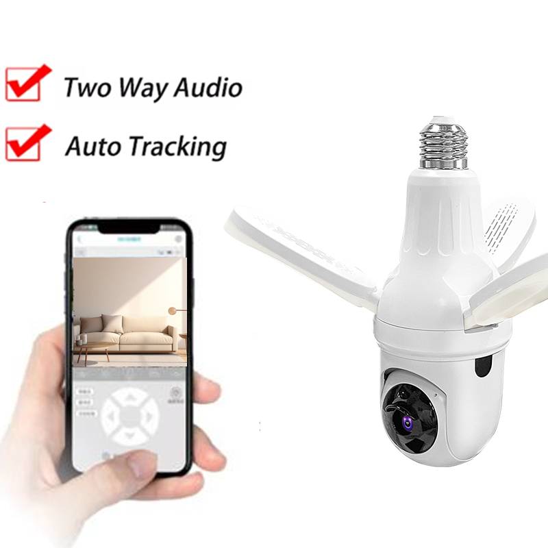 Caméra de Surveillance Interne V380 Q28-L Ampoule SMART 3MP - Image 4