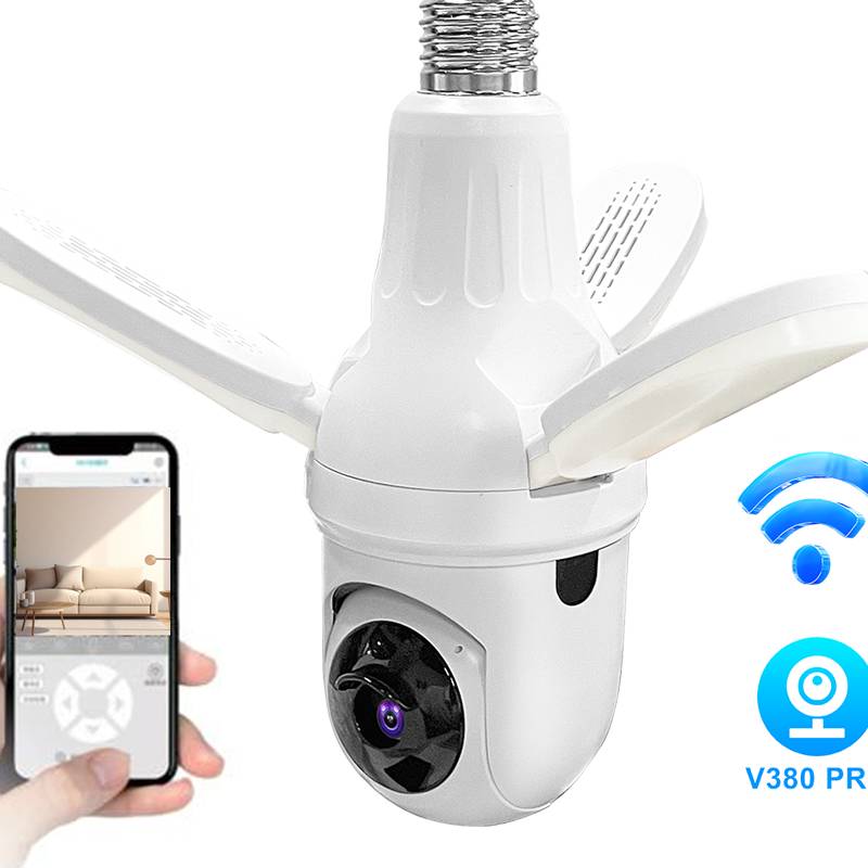 Caméra de Surveillance Interne V380 Q28-L Ampoule SMART 3MP - Image 2