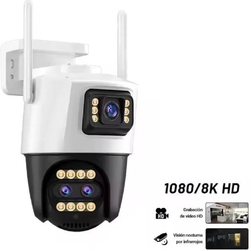 Caméra de Surveillance JORTAN JT-8698QJ Avec Triple Objectif - Image 2