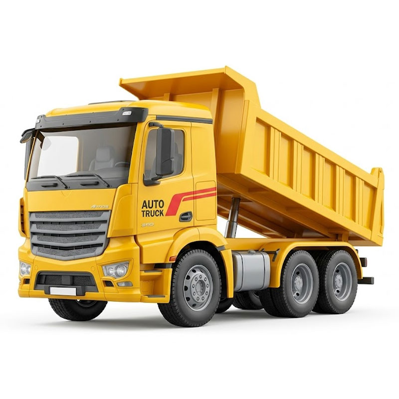 Camion Benne Radiocommandé City Traffic Échelle 1/16 - Jaune