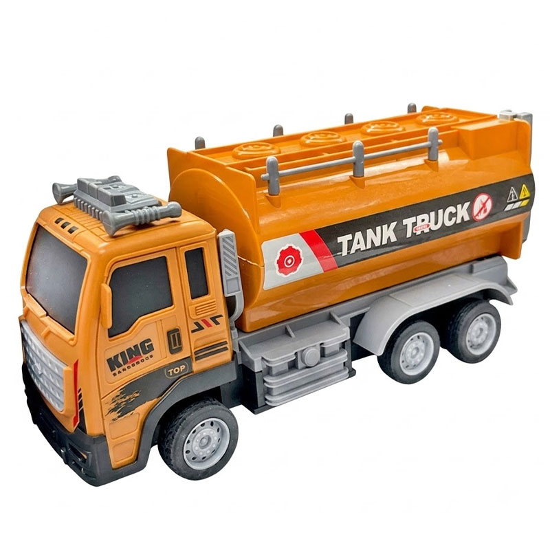 Camion-citerne Radiocommandé City Traffic Échelle 1/16 - Jaune