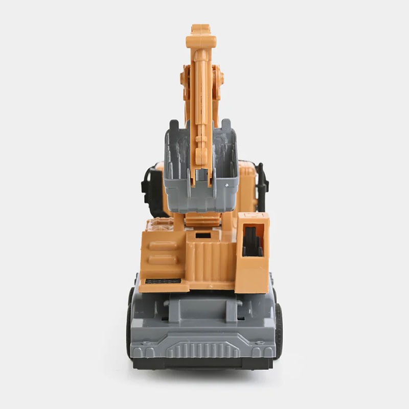 Camion-excavatrice Radiocommandé Engineering Vehicle Échelle 1/16 - Jaune - Image 3