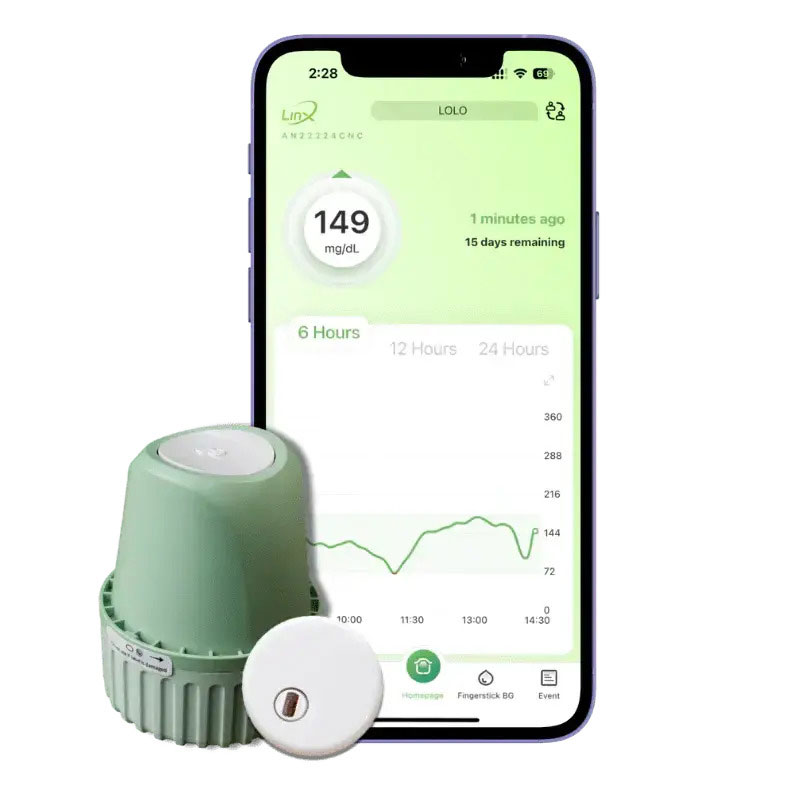 Surveillance Continue du Glucose LINX GGM Intelligent