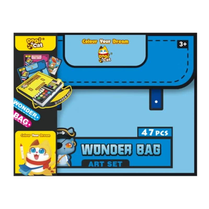 Cartable de Coloriage YALONG DQC27001 Pour Enfants - Bleu