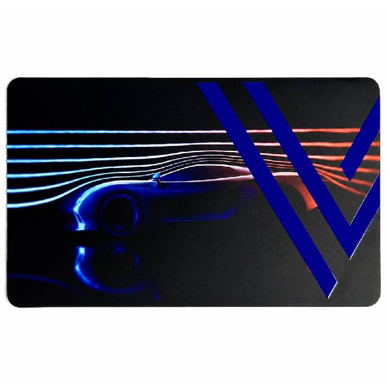 Carte De Visite VCARD Digitale Designe Speed Sans Contact - Noir