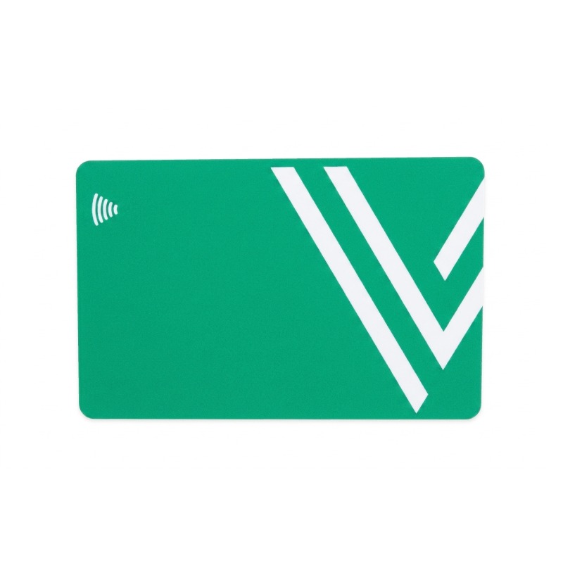 Carte De Visite VCARD Digitale Designe V Sans Contact - Vert 
