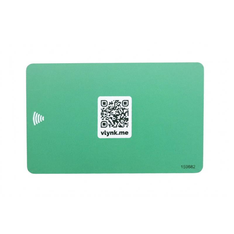 Carte De Visite VCARD Digitale Designe V Sans Contact - Vert - Image 2