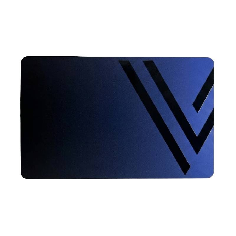 Carte De Visite VCARD Digitale Designe V Sans Contact - Violet