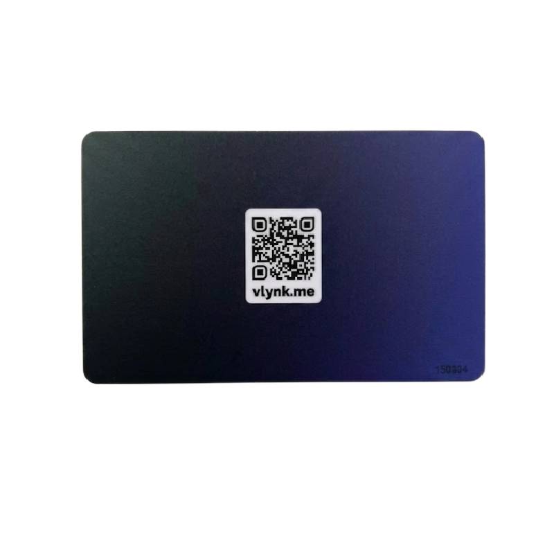 Carte De Visite VCARD Digitale Designe V Sans Contact - Violet - Image 2