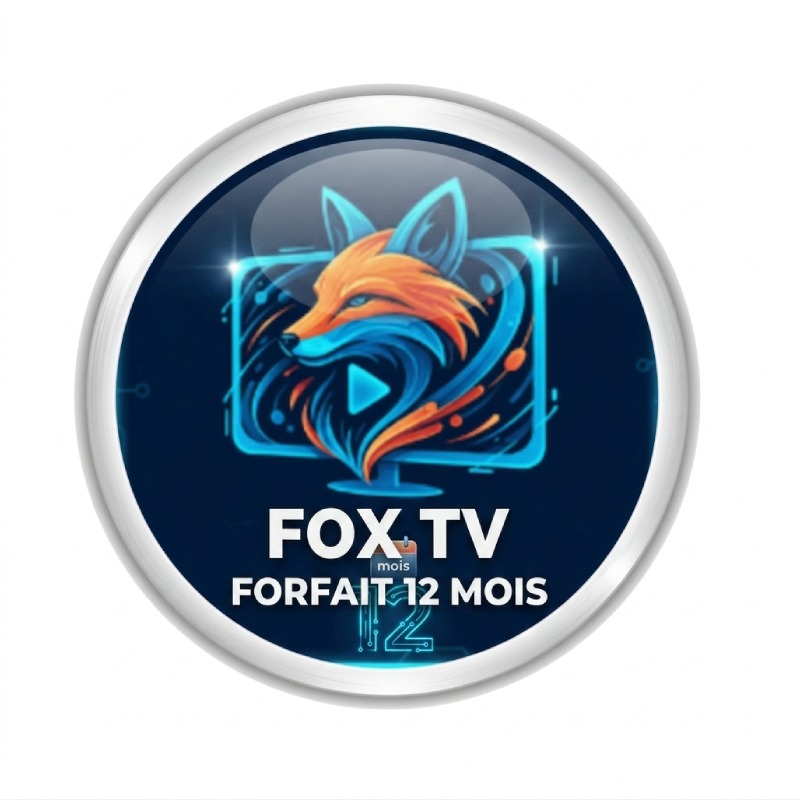 Carte Forfait FOX TV Abonnement 12 Mois -FOX-1AN