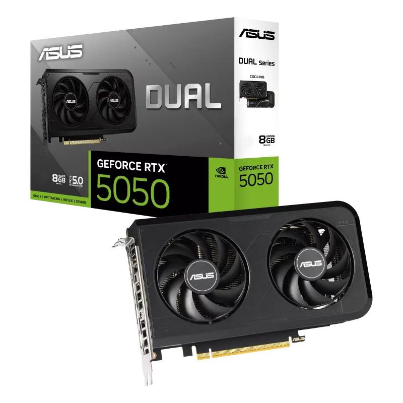 Carte Graphique Asus Dual GeForce RTX 5050 OC 8Go GDDR6, Photo boutique MyTek chez MyTek