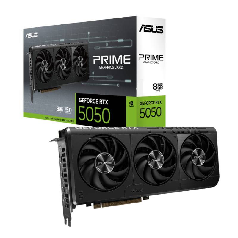 Carte Graphique ASUS Prime GeForce RTX 5050 8Go GDDR6, Photo boutique MyTek chez MyTek