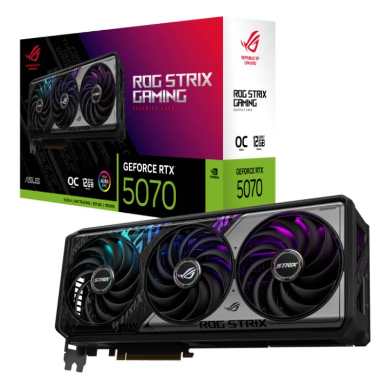 Carte Graphique ASUS ROG Strix GeForce RTX 5070 12Go GDDR7