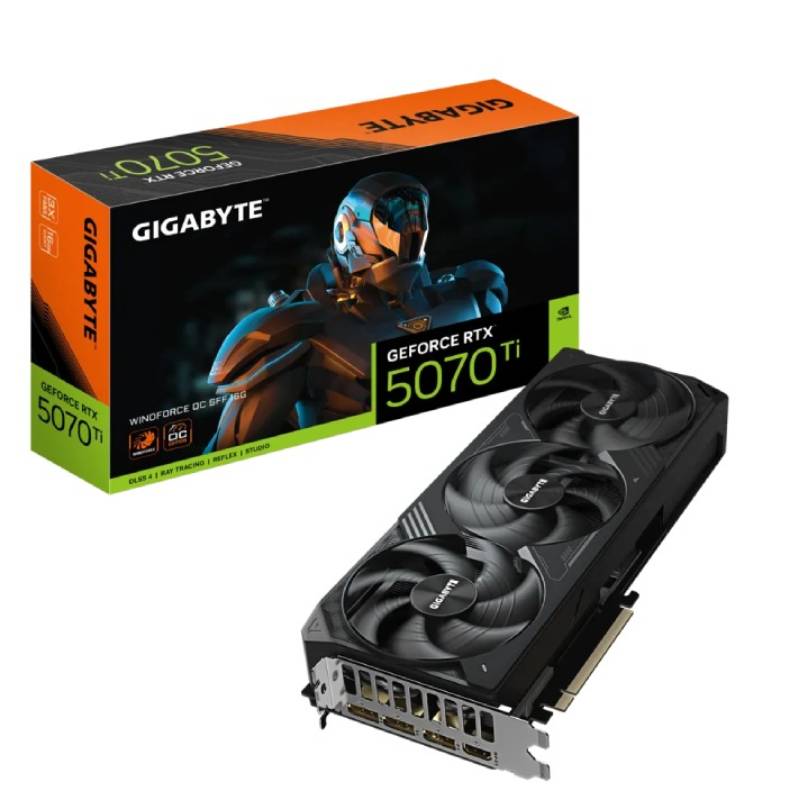 Carte Graphique GIGABYTE GeForce RTX 5070 Ti WINDFORCE OC SFF 16G - Image 8