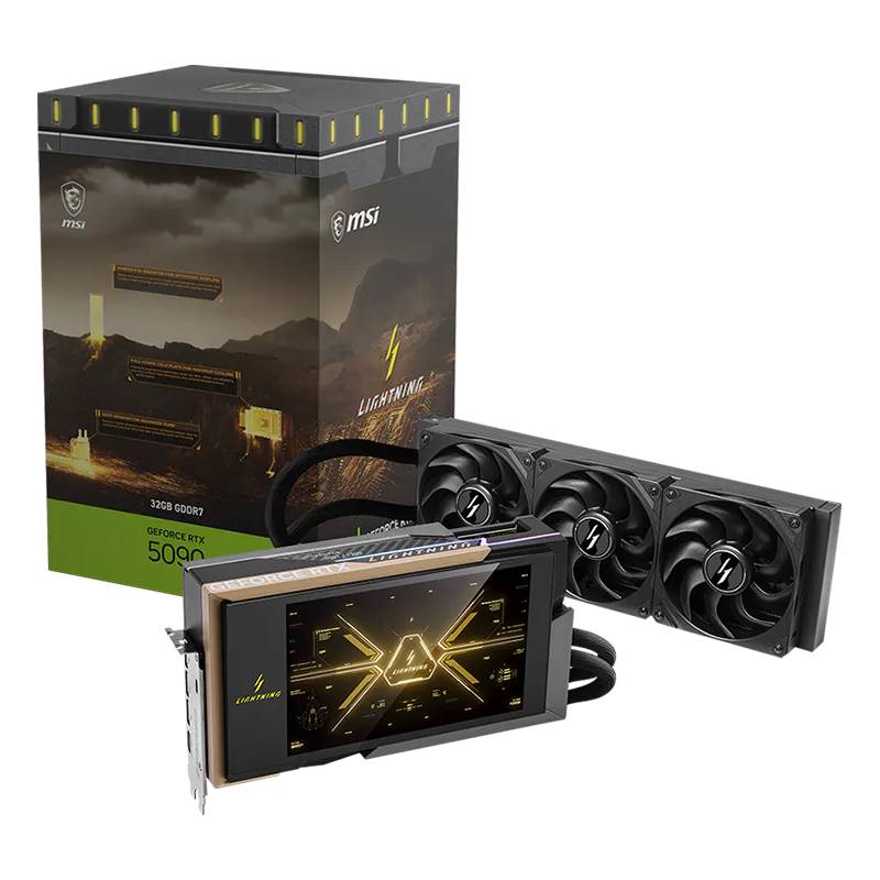 Carte Graphique MSI GeForce RTX 5090 32G LIGHTNING Z