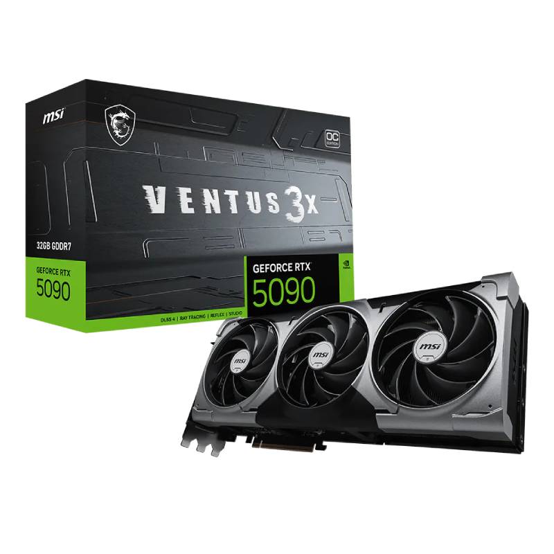 Carte Graphique MSI GeForce RTX 5090 32G VENTUS 3X OC