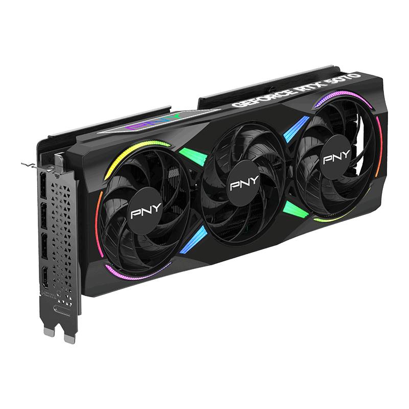 Carte Graphique PNY GeForce RTX 5070 12Go RGB OC Triple Fan  - Image 2