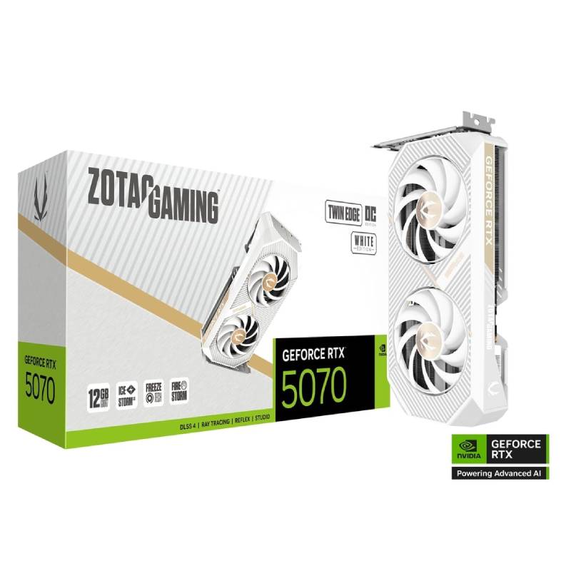 Carte Graphique ZOTAC GAMING RTX 5070 Twin Edge OC 12Go GDDR7