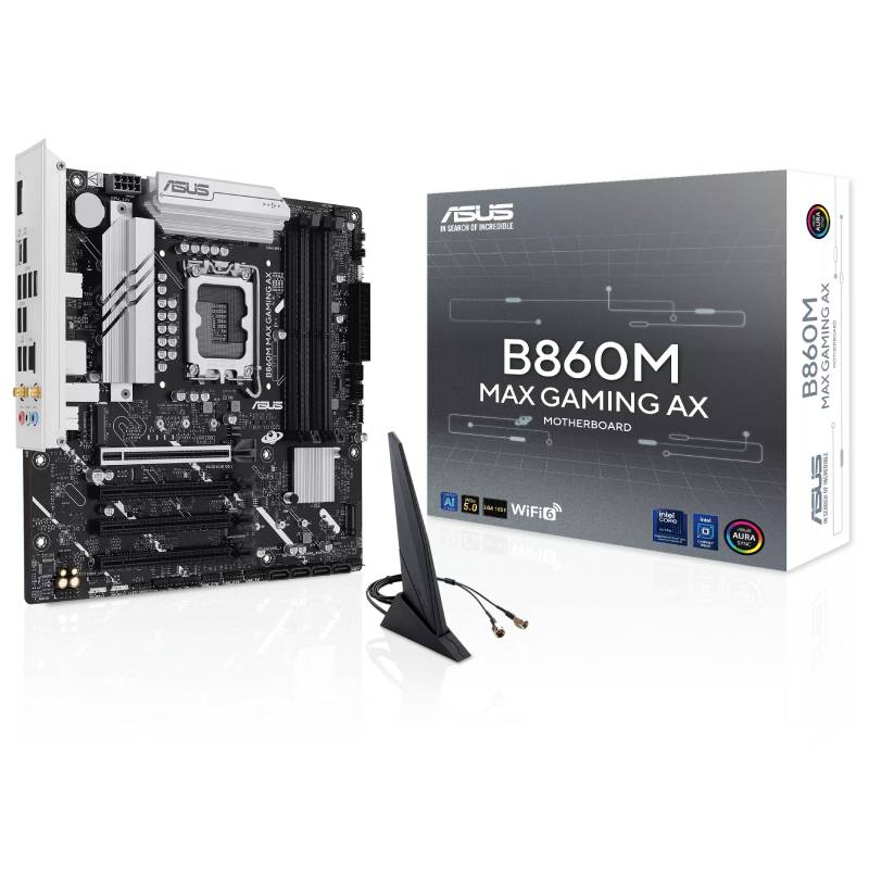 Carte Mère Asus Prime B860M Max Gaming AX Wifi LGA 1851 DDR5, Photo boutique MyTek chez MyTek