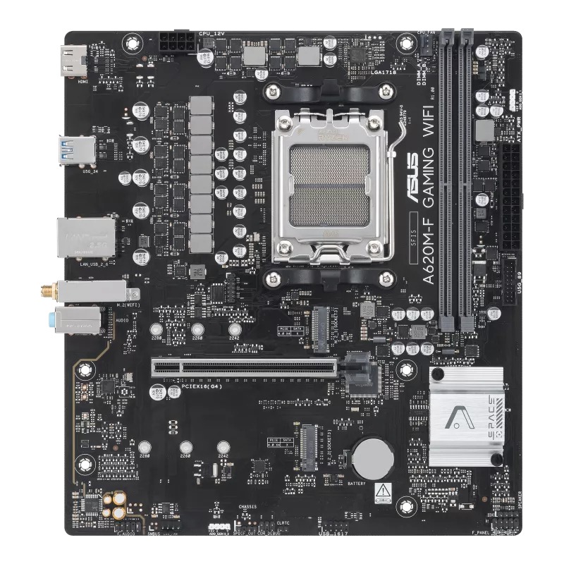 Carte Mère ASUS GAMING A620M-F WIFI AM5 - Image 2
