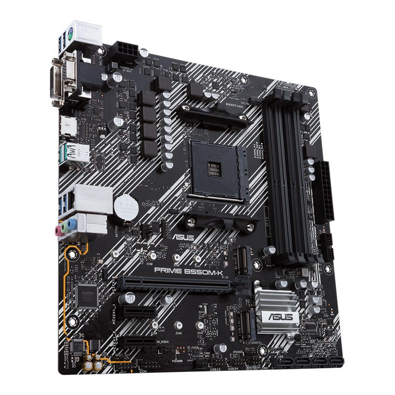 Carte Mère ASUS Prime B550M-K - Image 2