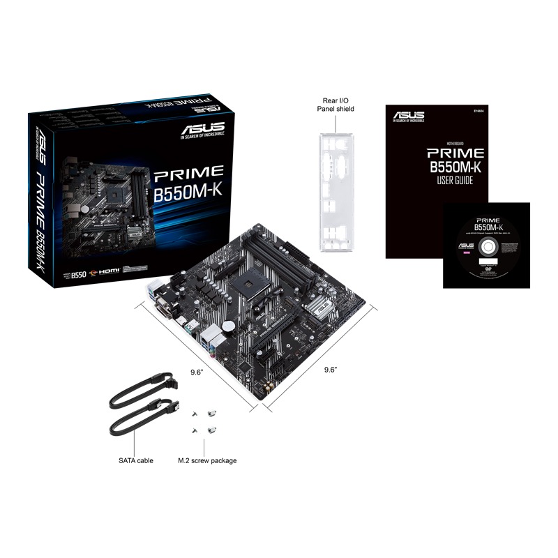 Carte Mère ASUS Prime B550M-K - Image 5